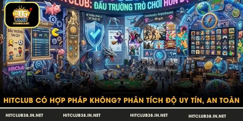 HitClub Có Hợp Pháp Không? Phân Tích Độ Uy Tín, An Toàn